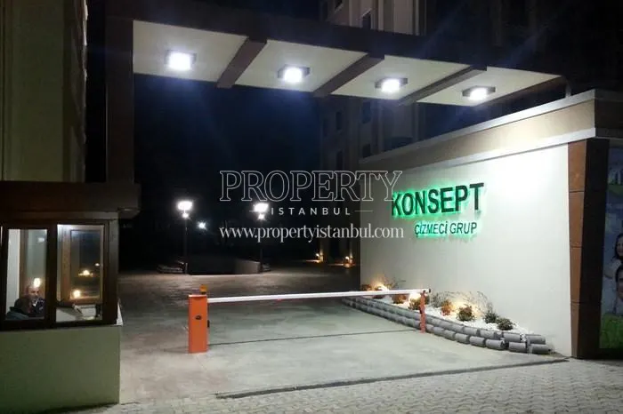 Car entrance for the Cizmeci Konsept compound