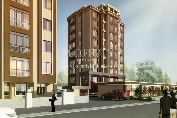 The entrance of the Cizmeci Konsept compound