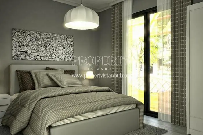 One of the bedrooms in Cizmeci Metropark