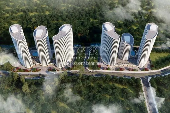 The panoramic view of Concord Istanbul