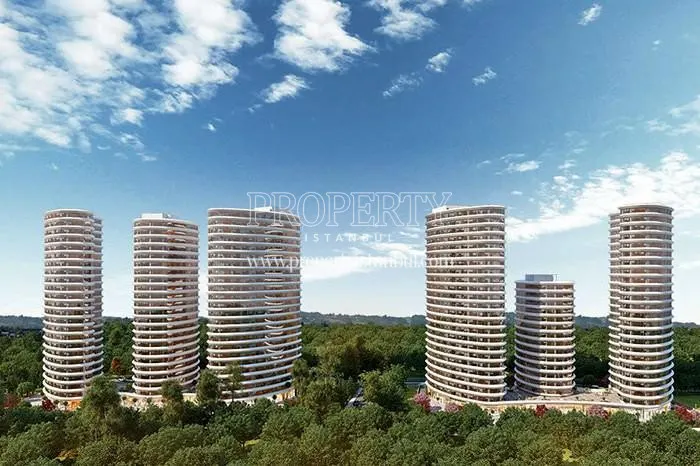 Concord Istanbul project among the trees
