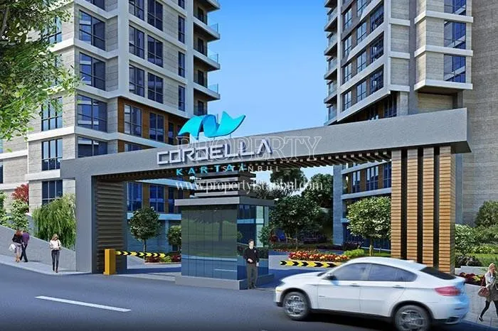 The entrance of the Cordella Kartal complex