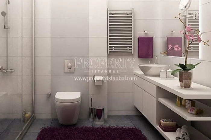 One of the bathrooms in Cordella Kartal