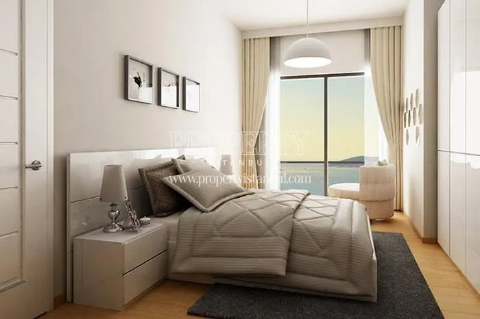 One of the master bedrooms in Cordella Kartal