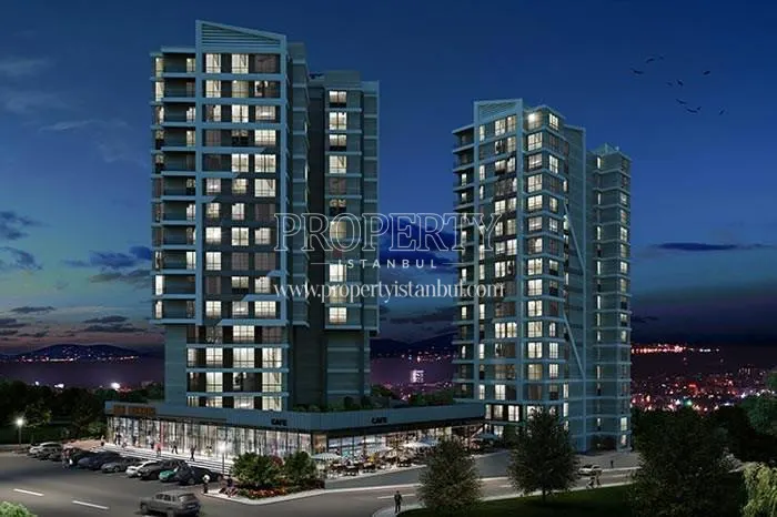 Cordella Kartal compound at night