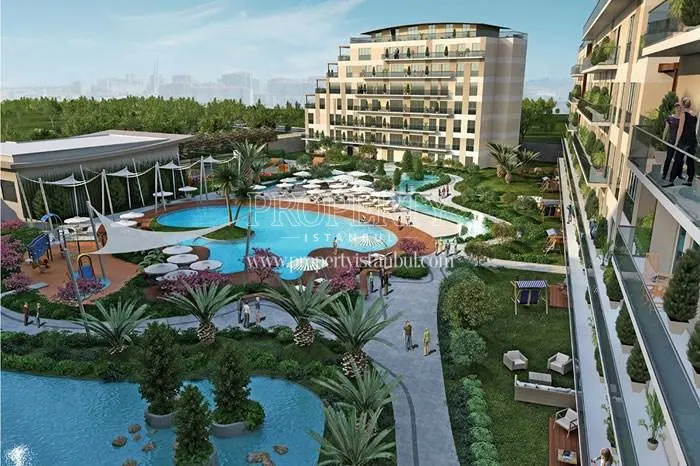 The swimming pool of Cordella Tuzla