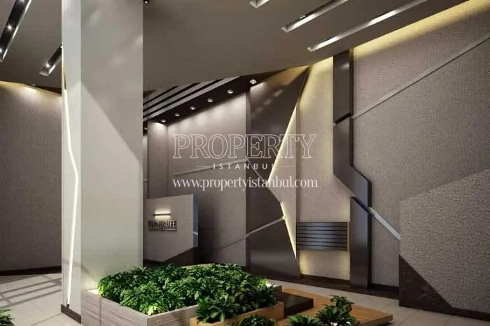 The lobby of Cornerlife Gunesli