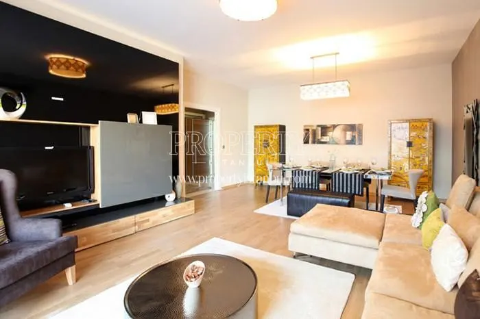 One of the living rooms in Crown Deluxe