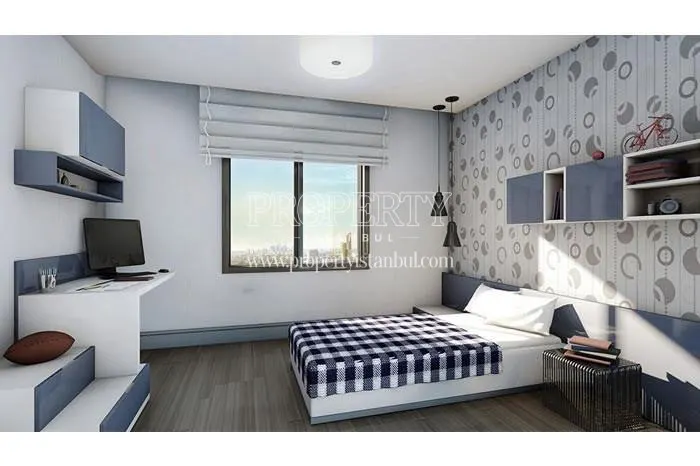 One of the bedrooms in Cuento Istanbul