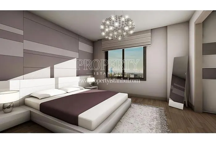 One of the master bedrooms in Cuento Istanbul