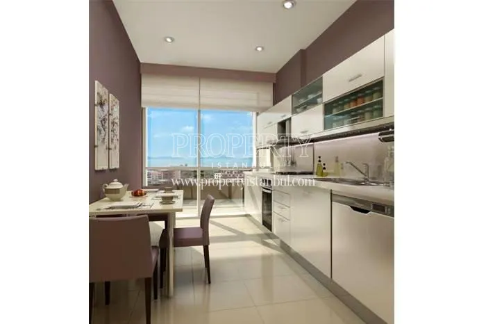 One of the kitchens in Cukurova Balkon