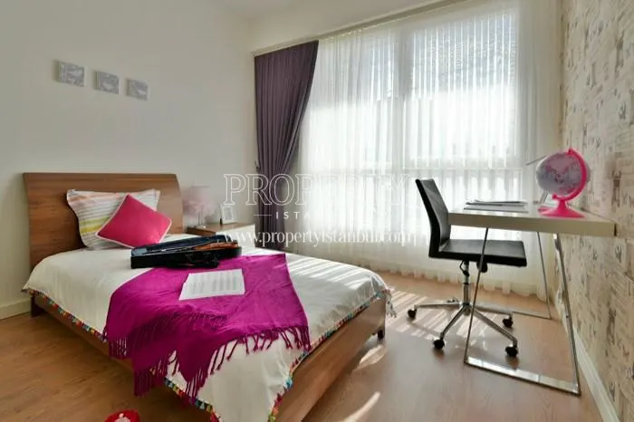 One of the bedrooms in Cukurova Balkon