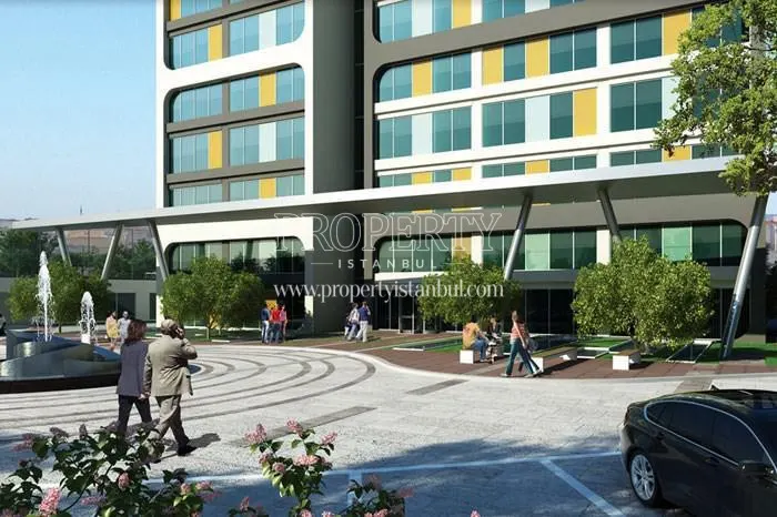 Parking lot in Cukurova Tower