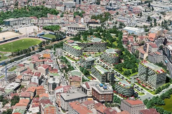 The panoramic view of DAP Vadisi