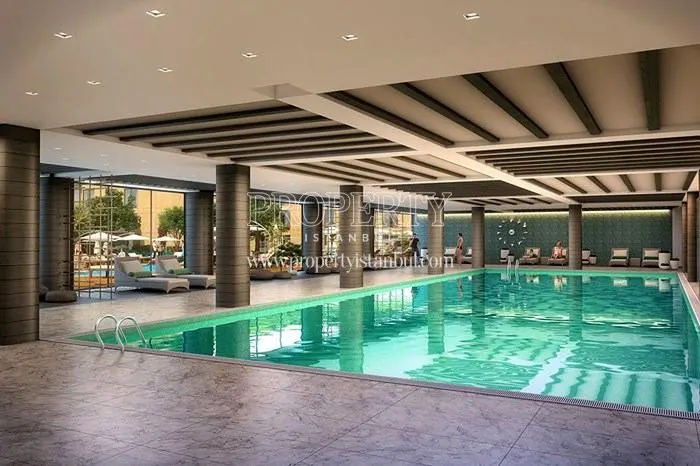The indoor swimming pool in DKY Ada