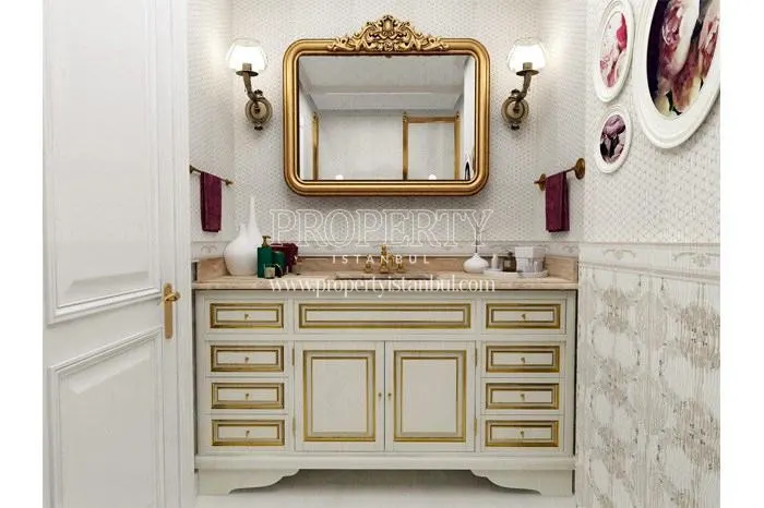 Classically designed bathroom in DNZ Kurtkoy