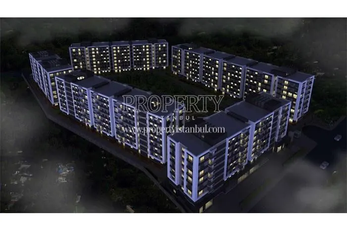 DNZ Kurtkoy project at night
