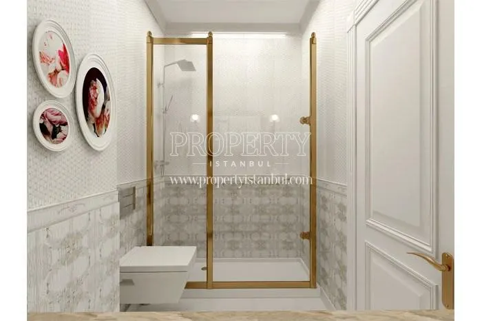White bathroom in DNZ Kurtkoy