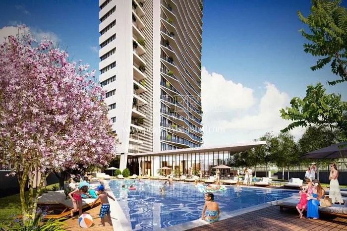 Outdoor swimming pool in Daire Kartal