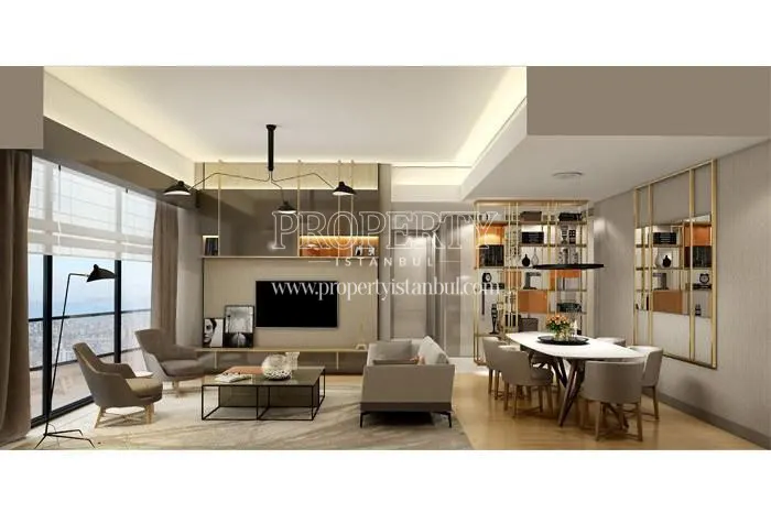 One of the living rooms in Daire Kartal
