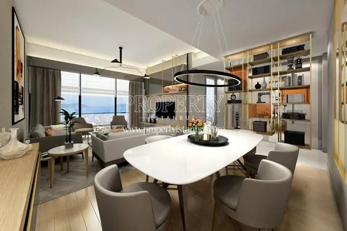 The living room in Daire Kartal