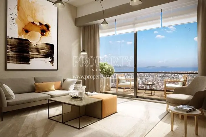 One of the living rooms in Daire Kartal