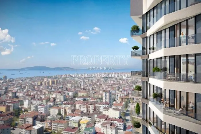 The sea view from Daire Kartal