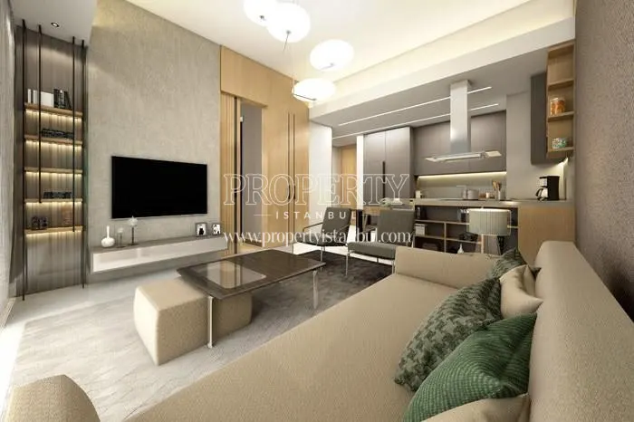 One of the living rooms in Daire Kartal