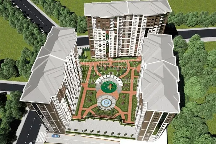 Damga Metro Goztepe compound view from above