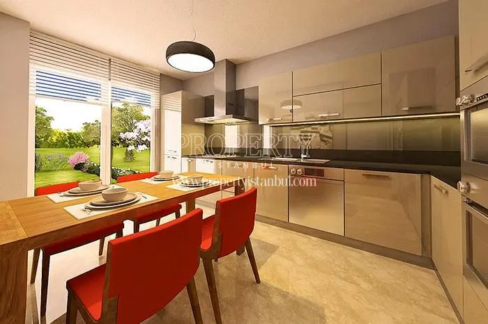 Spacious kitchen in Dekar Asmali Bahceler