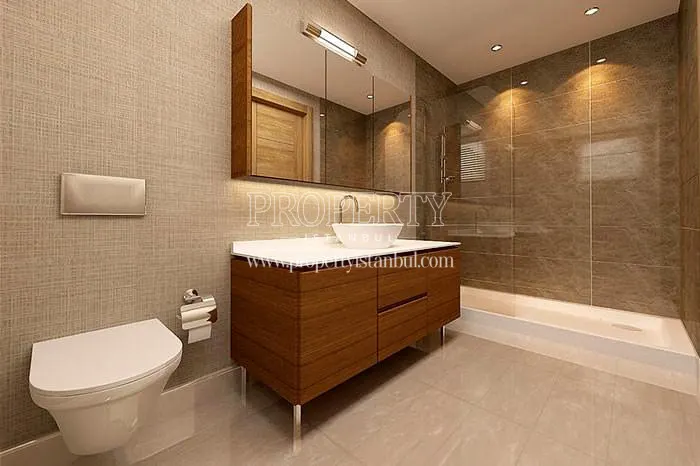 One of the bathrooms in Dekar Asmali Bahceler
