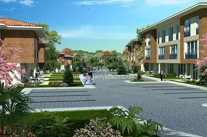 The inside of the Dekar Asmali Bahceler compound