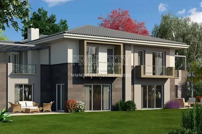One of the twin villas in the Dekar Asmali Hayat compound