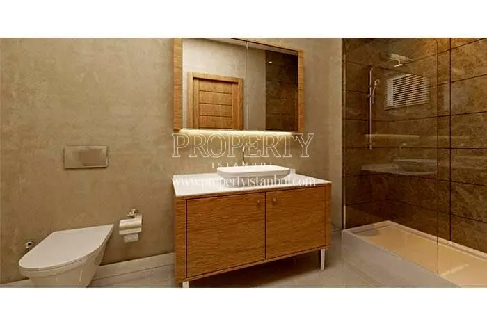 One of the bathrooms in Dekar Asmali Hayat