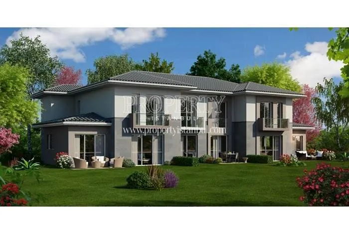 One of the twin villas in Dekar Asmali Hayat