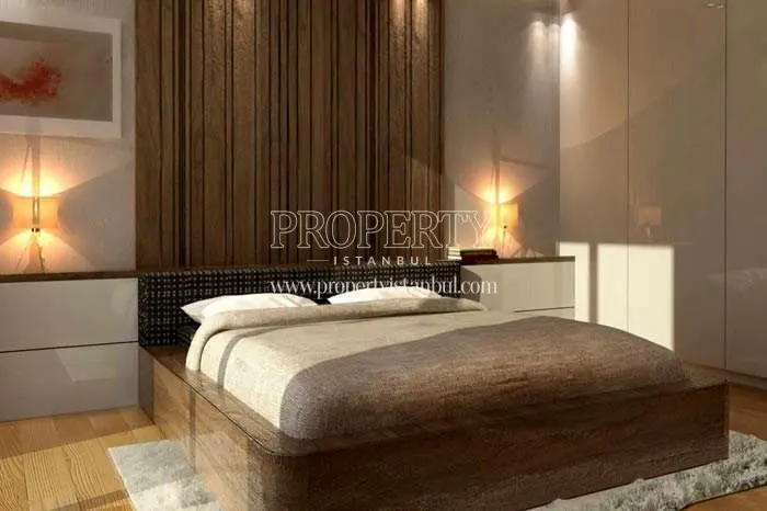 A bedroom in Dekon Suadiye Ametist