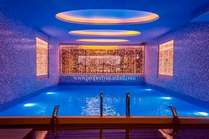 Indoor swimming pool in Delta Deluxe