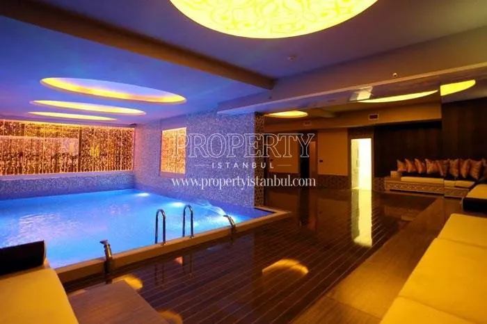 Indoor swimming pool in Delta Deluxe
