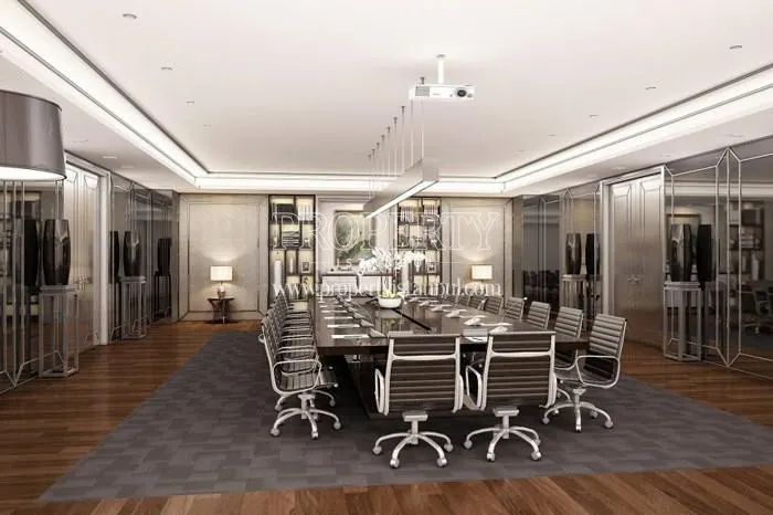 The big meeting room in Deluxia Park Business