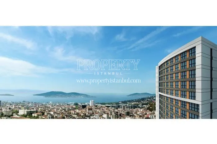 The sea view from Deluxia Park Residence