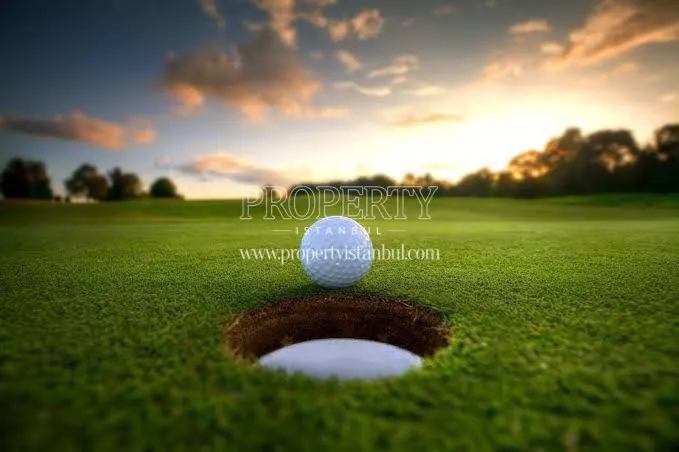 Golf field in the Demir Life project
