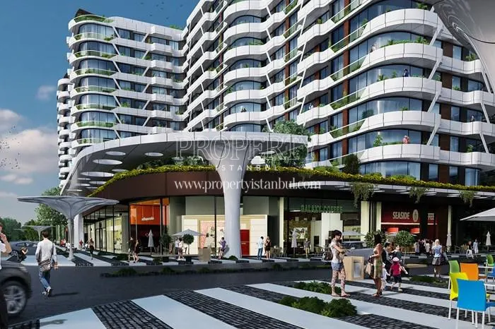 The shopping center in Demir Country