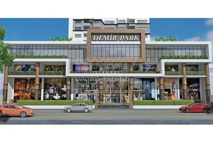 The shopping center in Demir Park Esenyurt