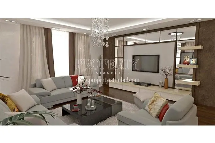 One of the living rooms in Demir Park Esenyurt