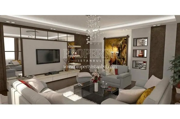 One of the living rooms in Demir Park Esenyurt