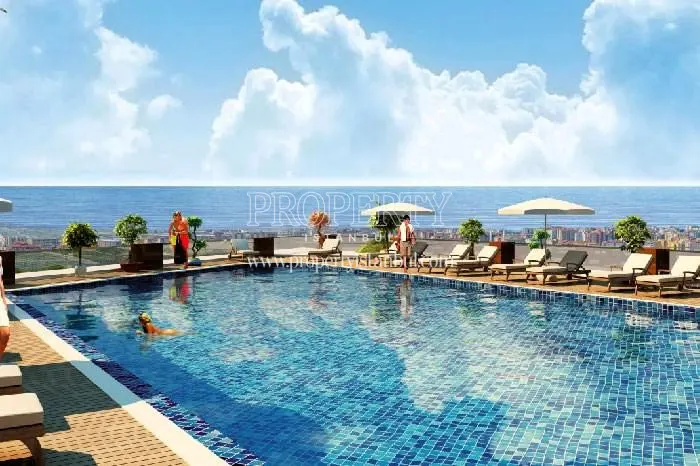 The outdoor swimming pool in Demir Romance