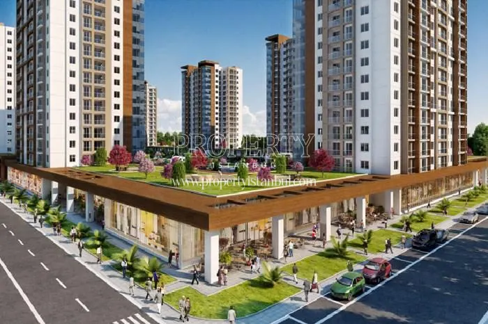 Open-air shopping center in Demir Romance