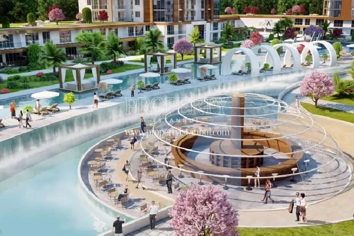 Artificial lake in Demir Romance