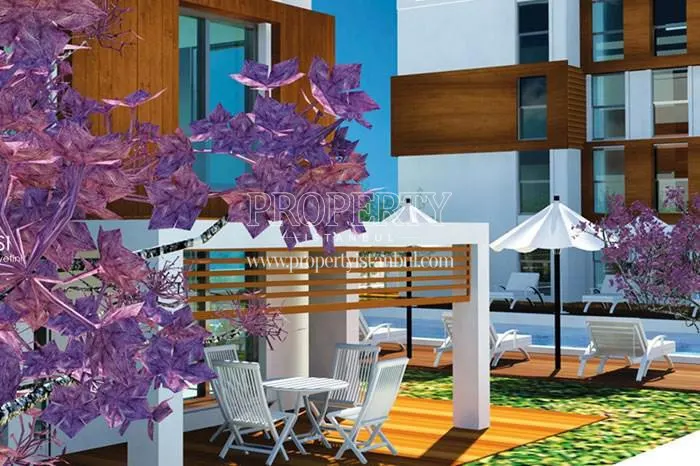 Relaxing places in the Dencity Tuzla compound