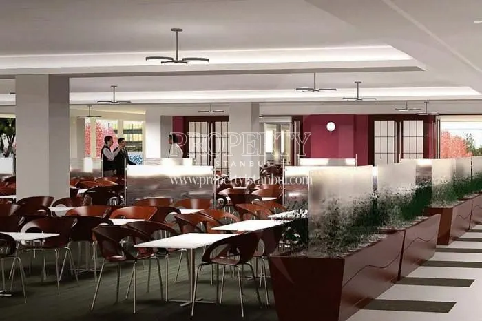 The cafe in Dersaadet Konaklari